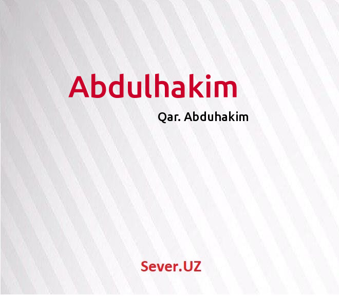 Abdulhakim