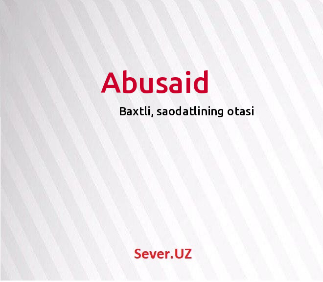 Abusaid
