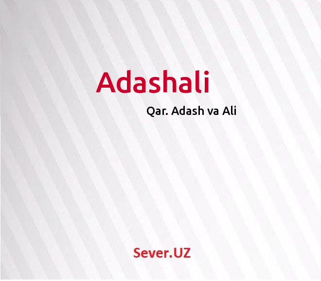 Adashali