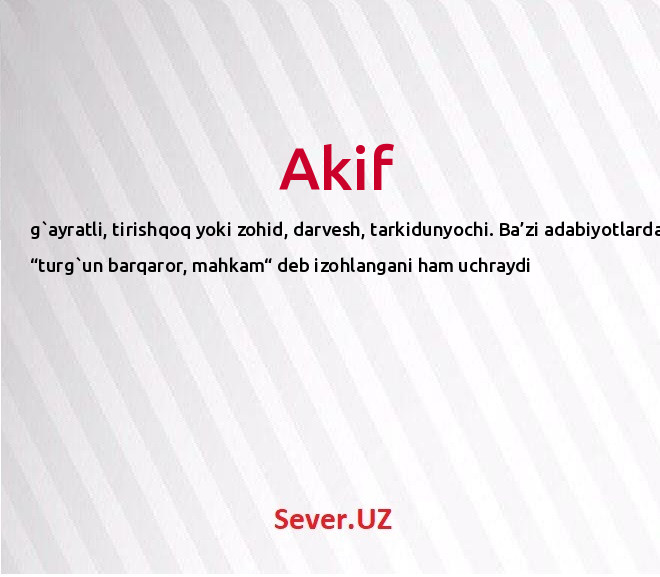 Akif