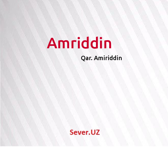 Amriddin
