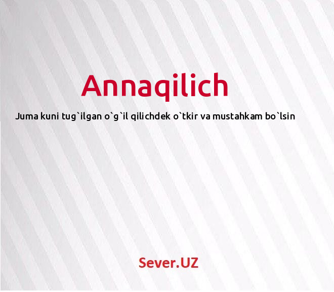 Annaqilich