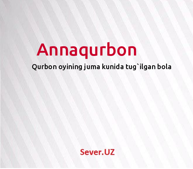 Annaqurbon