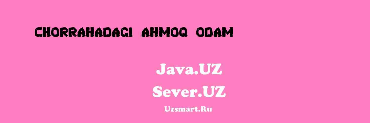 Chorrahadagi «ahmoq» odam (hikoya) [Shuhrat Matkarim]