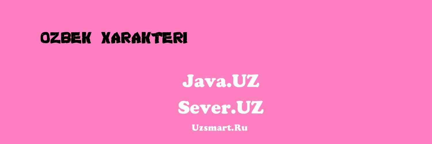 Oʻzbek xarakteri (hikoya) [Shukur Xolmirzayev]