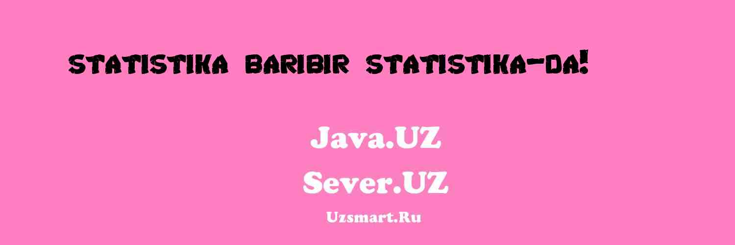 Statistika baribir statistika-da! (hikoya) [Jek Ritchi]