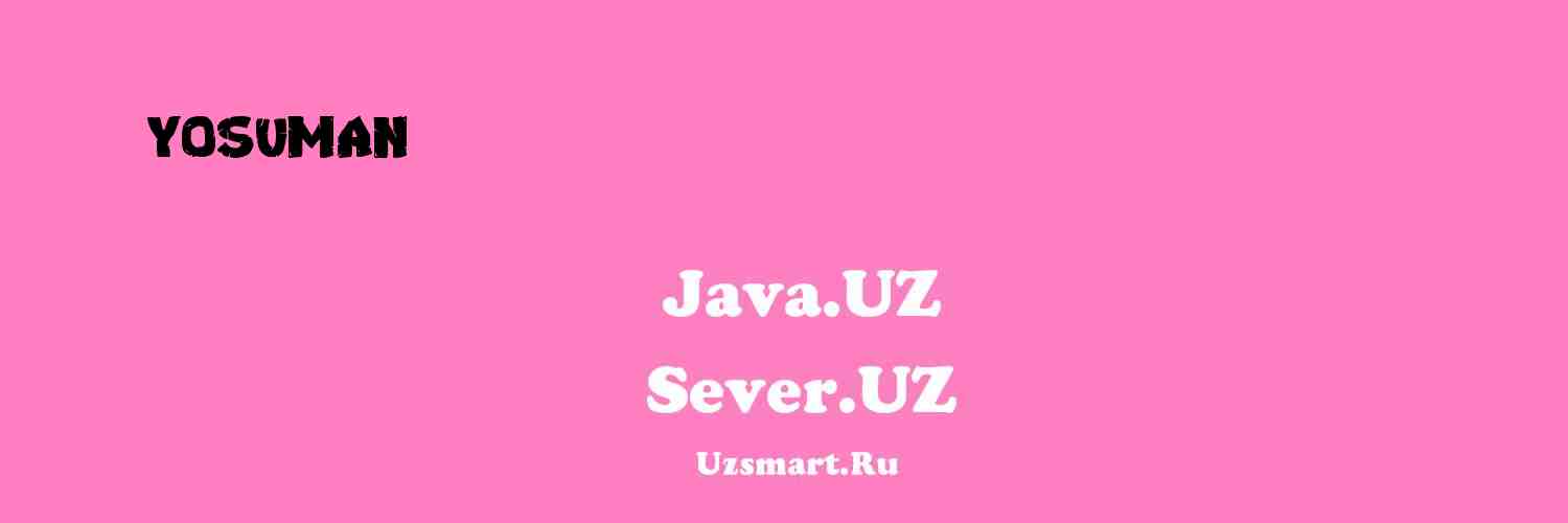 Yosuman (hikoya) [Shukur Xolmirzayev]