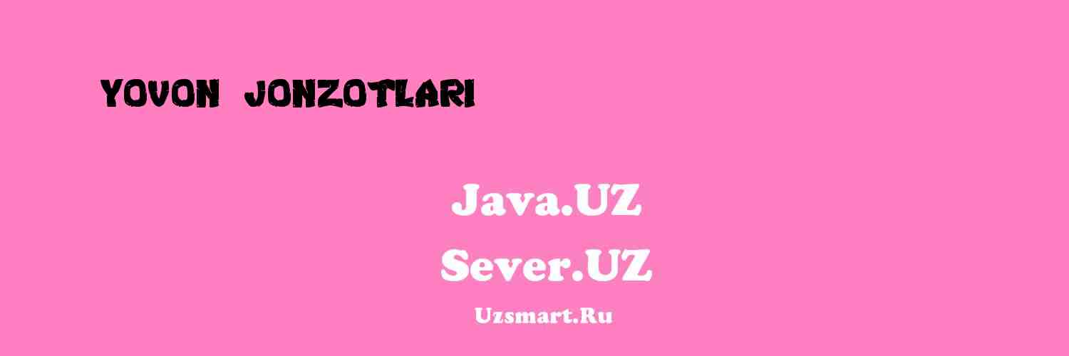 Ёвон жонзотлари (ҳикоя) [Shodiyor Hazrat Ismat]