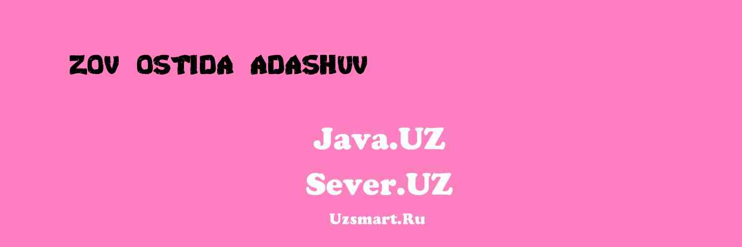 Zov ostida adashuv (hikoya) [Shukur Xolmirzayev]