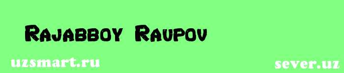 Rajabboy Raupov
