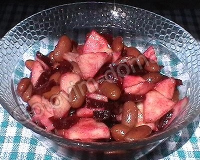 Просто-простой салат, но от этого не менее вкусный