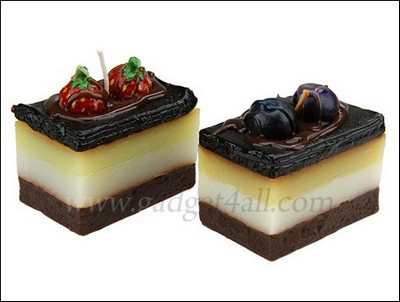 Вафельный тортик с фруктами