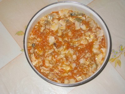 Карп под шубой