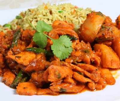 Цыплёнок по-тайски с орехом кешью.(Thai cachew chicken)