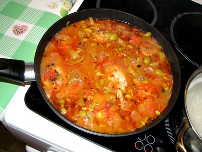 Цыпленок качиаторе по-итальянски