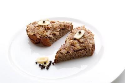 Печень в сливочно-горчичном соусе