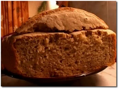 Хлебная плетенка с зеленью и красным перцем(вариант)