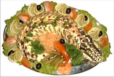 Утка в мадере со смородиновым вареньем