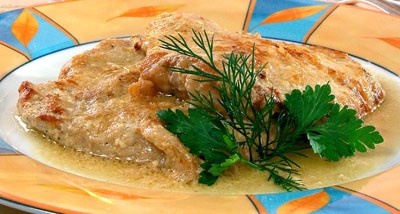 Куриная печёнка с беконом и редисом