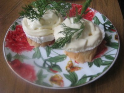 Закуска из ржаного хлеба