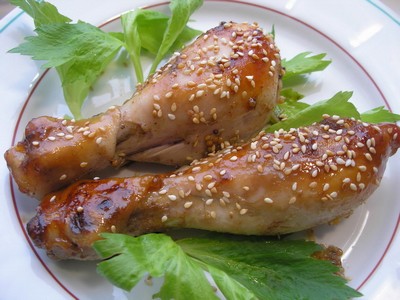 «Куриное филе под соусом авокадо»