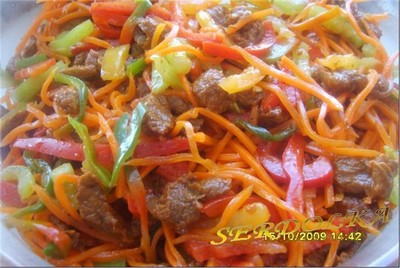 Тушеная баранина в сливовом соке