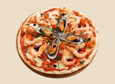 пицца из слоенного теста