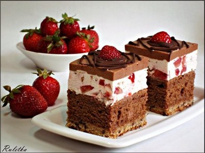 торт с Грушами