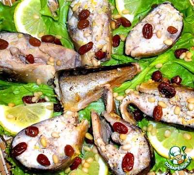 Судак в ореховом соусе