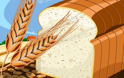 Французский хлеб с маслинами (в духовке)