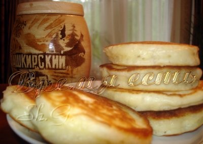 Блины на сыворотке