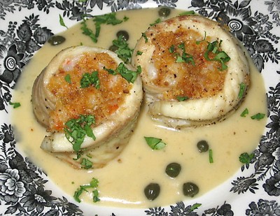 пикантный рыбный шницель