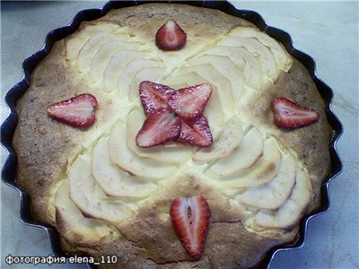 Фруктово - сырный десерт