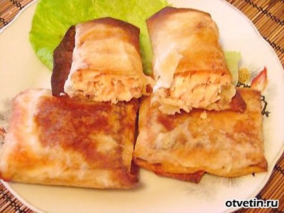 Лосось сначинкой