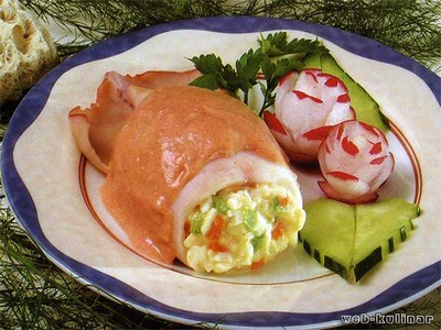 Радужная форель под штрейзельной крошкой.