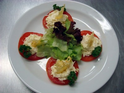 Картофельно-грибная запеканка с кремом бешамель