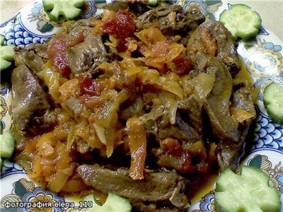 Нежнейшая ПЕЧЕНОЧКА в сметанном соусе