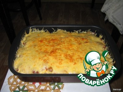 Мясные корзиночки с начинкой(вариант)