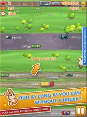 Bunny Run - Cross the street avoiding cars & tracks!