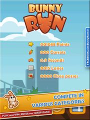 Bunny Run - Cross the street avoiding cars & tracks!