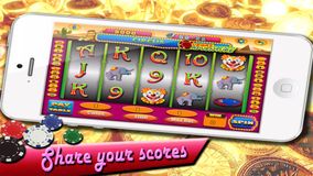 Вегас Стрип казино Slots Adventure - весело и реалистичные игровые автоматы Азартные игры Simulator Mania! (HD)