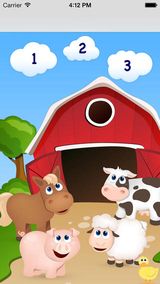 Обучающая игра для детей в возрасте 3-5 с животными: игры и головоломки для детских садов, дошкольное, начальная школа или детский сад с