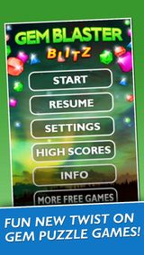 драгоценные камни алмаз. Комбинационной игры. мыльный пузырь стрелок (Gem Blaster Blitz)