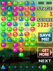 драгоценные камни алмаз. Комбинационной игры. мыльный пузырь стрелок (Gem Blaster Blitz)