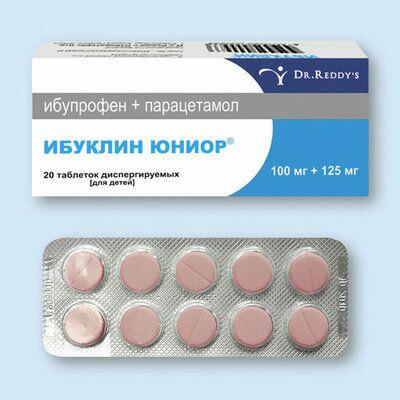 Ibuklin yunior tabletkasi — og’riq , yallig’lanishga qarshi va isitma tushiruvchi vosita