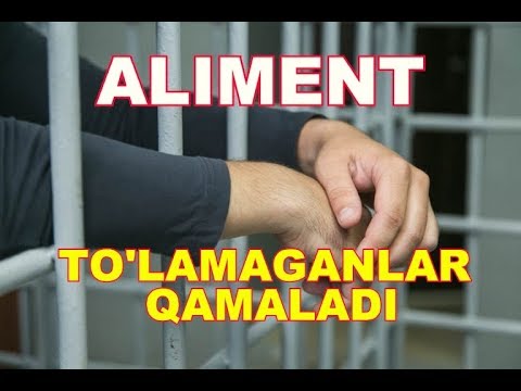 Ishsiz odam ham aliment to’lashga majburmi?